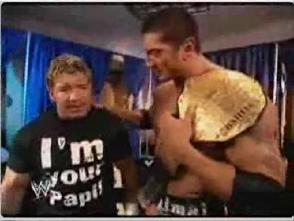 Eddie and batista backstage