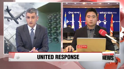 Military officials inspect Korea-U.S. Air Force defense readiness after B-52 flyover