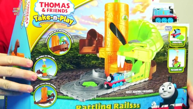 Rattling Railş Thomas and Friends Take-N-Play Adventure Playset [ Fisher Price]