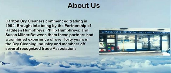 Specialist Dry Cleaning - Carlton Clean