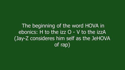 h to the izzo meaning and pronunciation