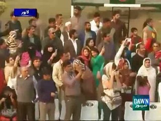 First Time A Sikh Jawan of Pakistan Rangers Performing At Wagah Border
