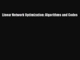 [PDF Download] Linear Network Optimization: Algorithms and Codes [PDF] Full Ebook
