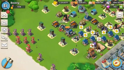 Boom Beach - Dr. T Volcano - Stage 1-7 - 11th January 2016