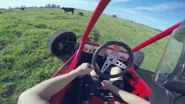 Suzuki Hayabusa off road Buggy lap go pro on board