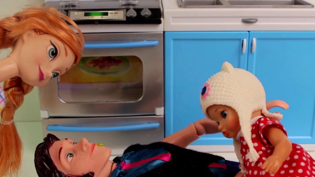 Куклы Кухня Принцессы Диснея Холодное Сердце Гамбургеры игрушки и игры для девочек