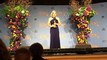 Kate Winslet backstage after winning Golden Globe for 'Steve Jobs'