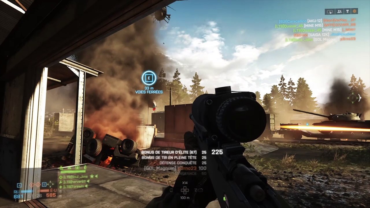 Snipe Hélico BF4