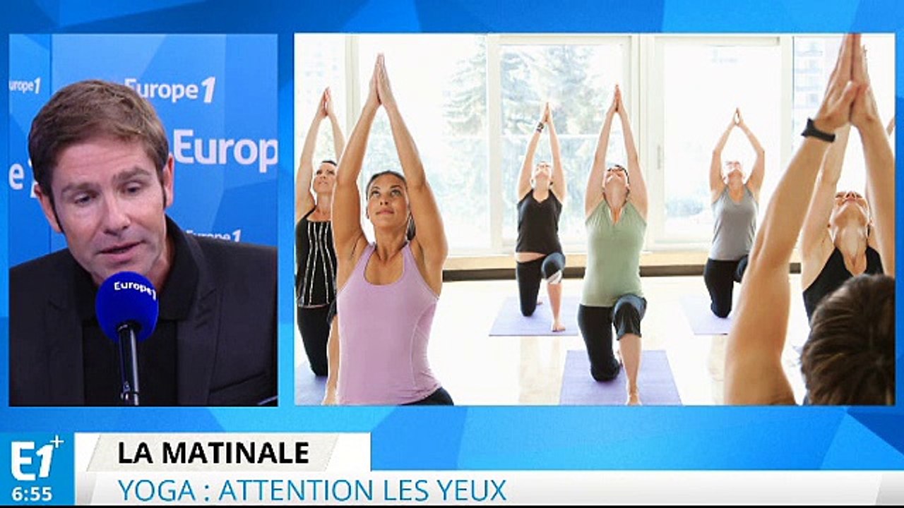 Yoga : attention les yeux !