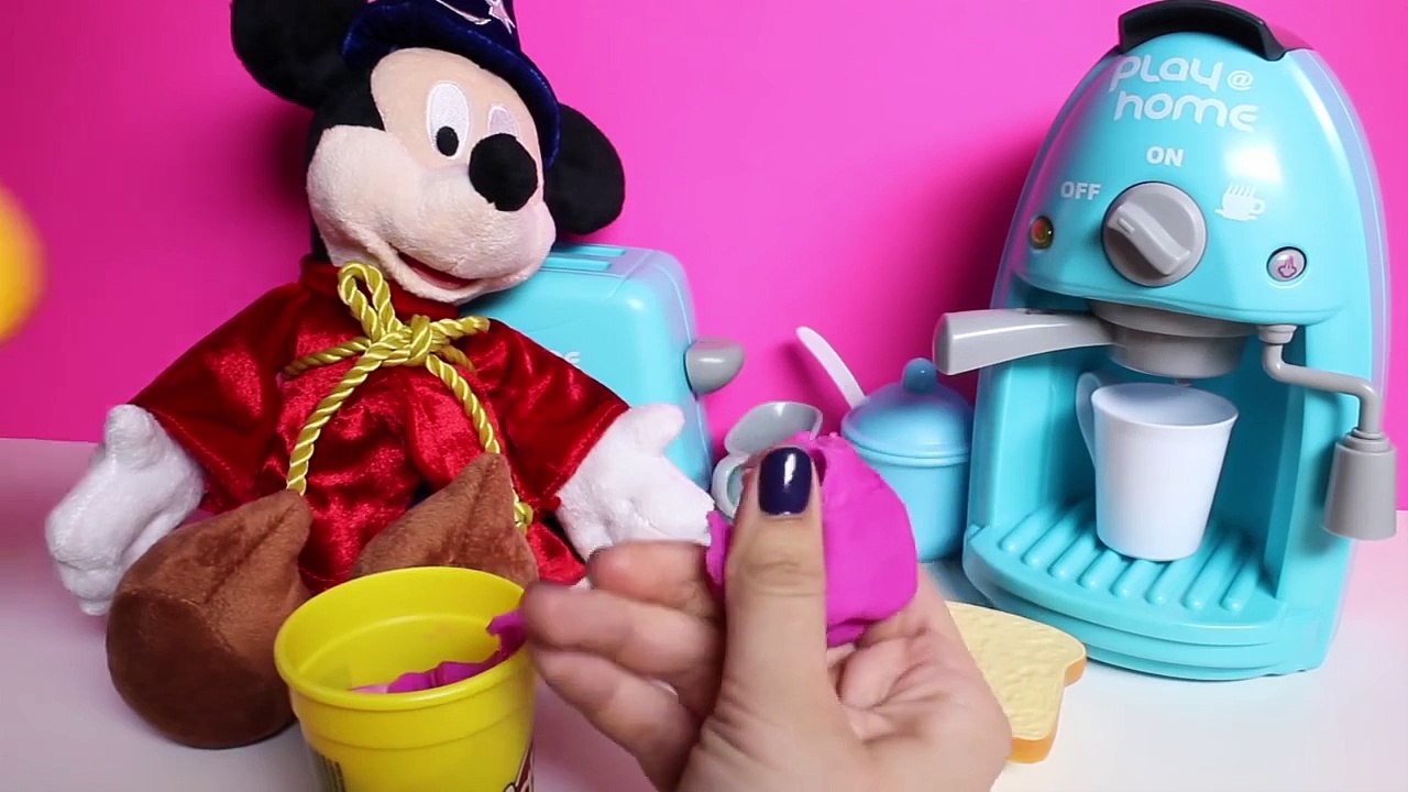 Coffee Maker & Toaster Play@Home Cooking Set Kitchen Appliance Set Toy Food Play Food Videos