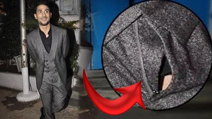 OMG! Prateik Babbar CAUGHT With PANT ZIP Open In PUBLIC