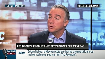 La chronique de Frédéric Simottel: Les drones, les grandes vedettes du CES 2016 - 11/01