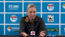 Angelique Kerber press conference (Final) | Brisbane International 2016