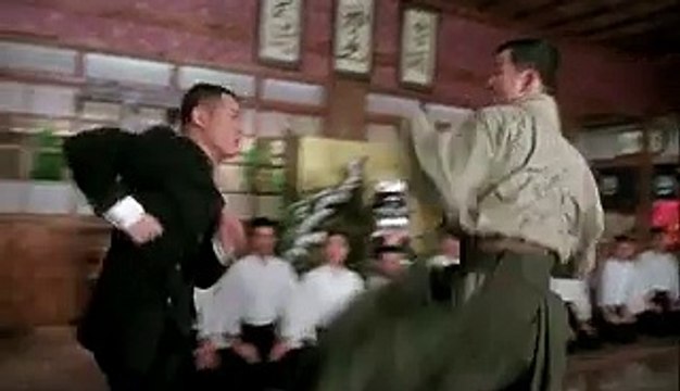 Fist of Legend - Fight Scene 3 - Jet Li vs Jackson Lau Hok-Yin