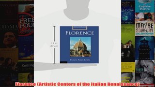 Florence Artistic Centers of the Italian Renaissance