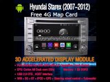 Hyundai Starex Car Audio System Android DVD GPS Navigation Wifi