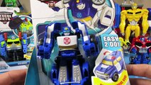 NEW 2015 TRANSFORMERS RESCUE BOTS SALVAGE OPTIMUS CHASE BOULDER