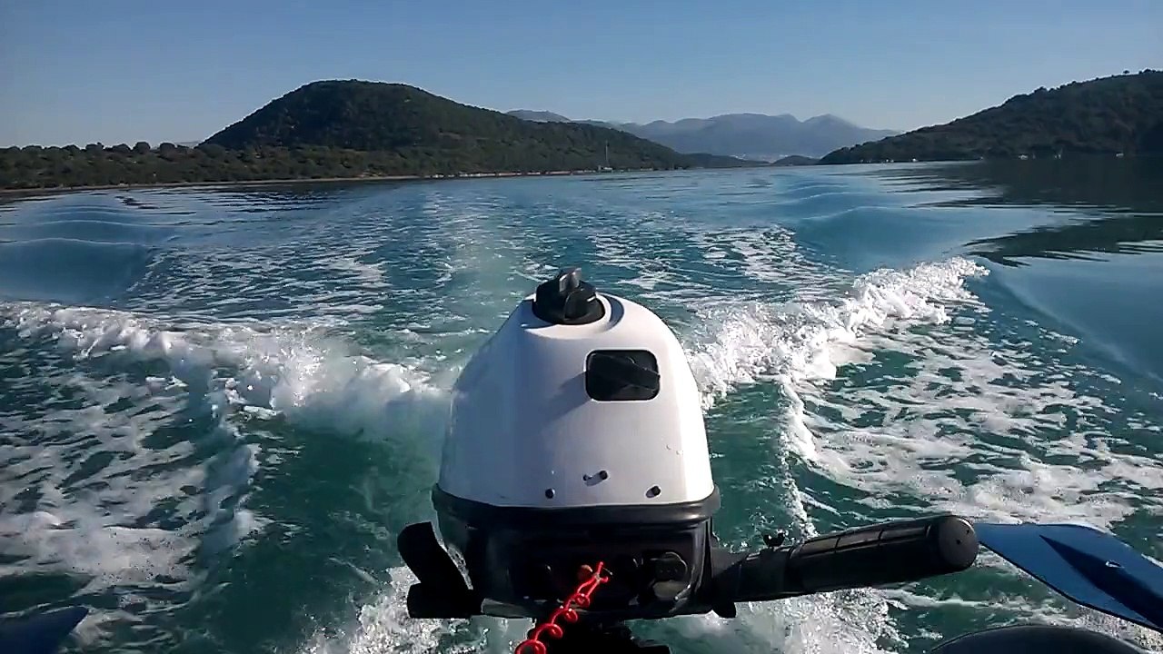 Les vagues du moteur