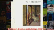 WRSickert Drawings and Paintings 18901942