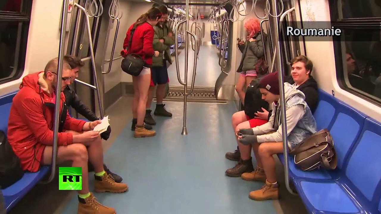 Différents endroits de la planète ont célébré la journée sans pantalons