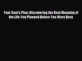 [PDF Download] Your Soul's Plan: Discovering the Real Meaning of the Life You Planned Before