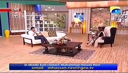 Nadia Khan Show -11th January 2016-Part 4-Special With Moammar Rana