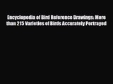 PDF Download Encyclopedia of Bird Reference Drawings: More than 215 Varieties of Birds Accurately