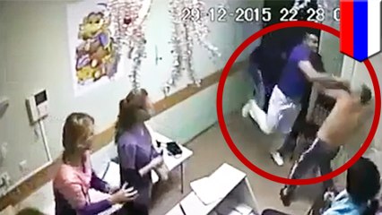 Russian surgeon kills elderly patient with a single punch