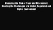 [PDF Download] Managing the Risk of Fraud and Misconduct: Meeting the Challenges of a Global