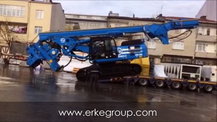 Erke Group, Soilmec SR-60 Fore Kazık Makinesi,  Aktaş Zemin, İstanbul, www.erkegroup.com