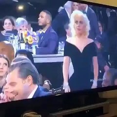 2016 Golden Globes Leonardo Dicaprio MOCKS Lady Gaga !!!