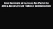 [PDF Download] Grant Seeking in an Electronic Age (Part of the Allyn & Bacon Series in Technical