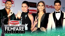 (VIDEO) Filmfare Pre Awards Bash 2016   Ranveer Singh, Anushka Sharma, Sonam Kapoor