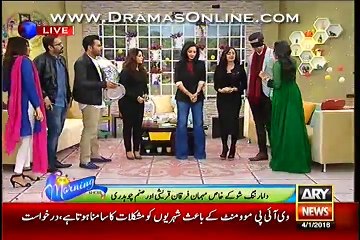 The Morning Show - See Which Type of Games are Being Played in Sanam Baloch's Morning Show ??