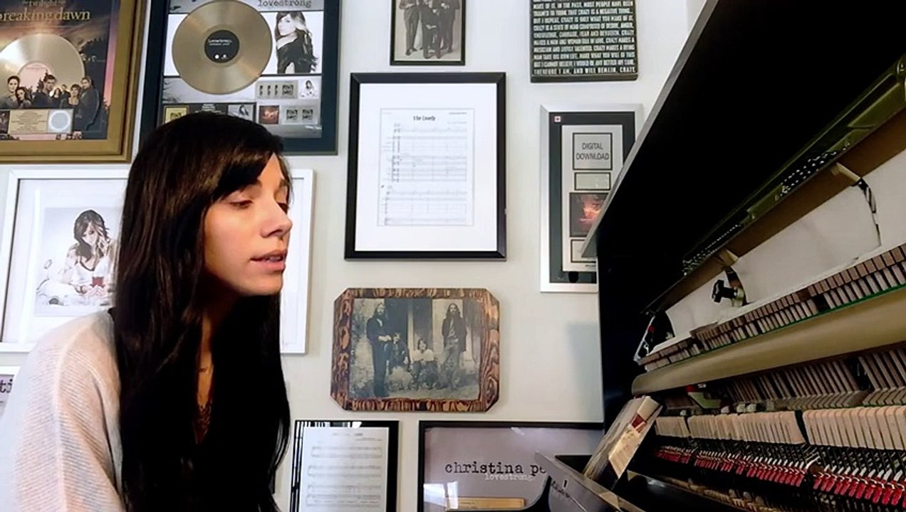 christina perri sings -cant help falling in love- (cover)