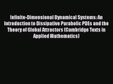 PDF Download Infinite-Dimensional Dynamical Systems: An Introduction to Dissipative Parabolic