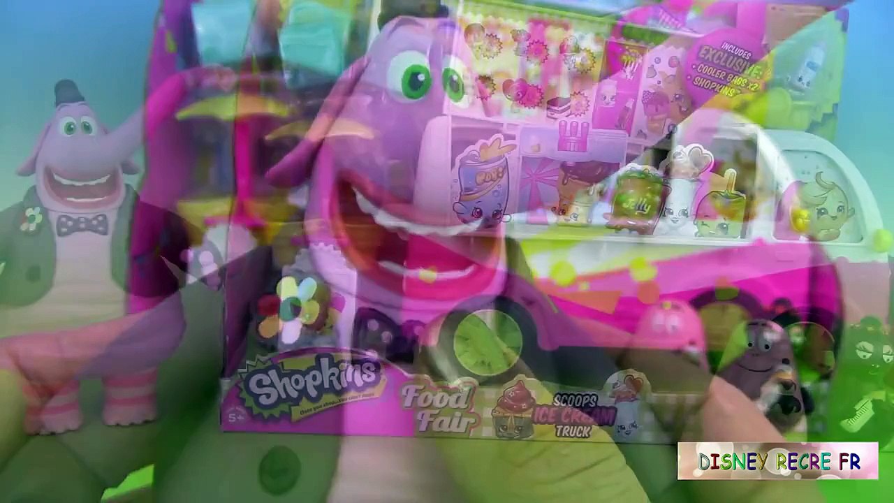 Shopkins Scoops Ice Cream Truck Season 3 Camion Glacier Crème Glacée