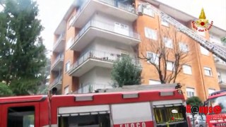 Avellino. Incendio in un appartamento: salvata una donna anziana