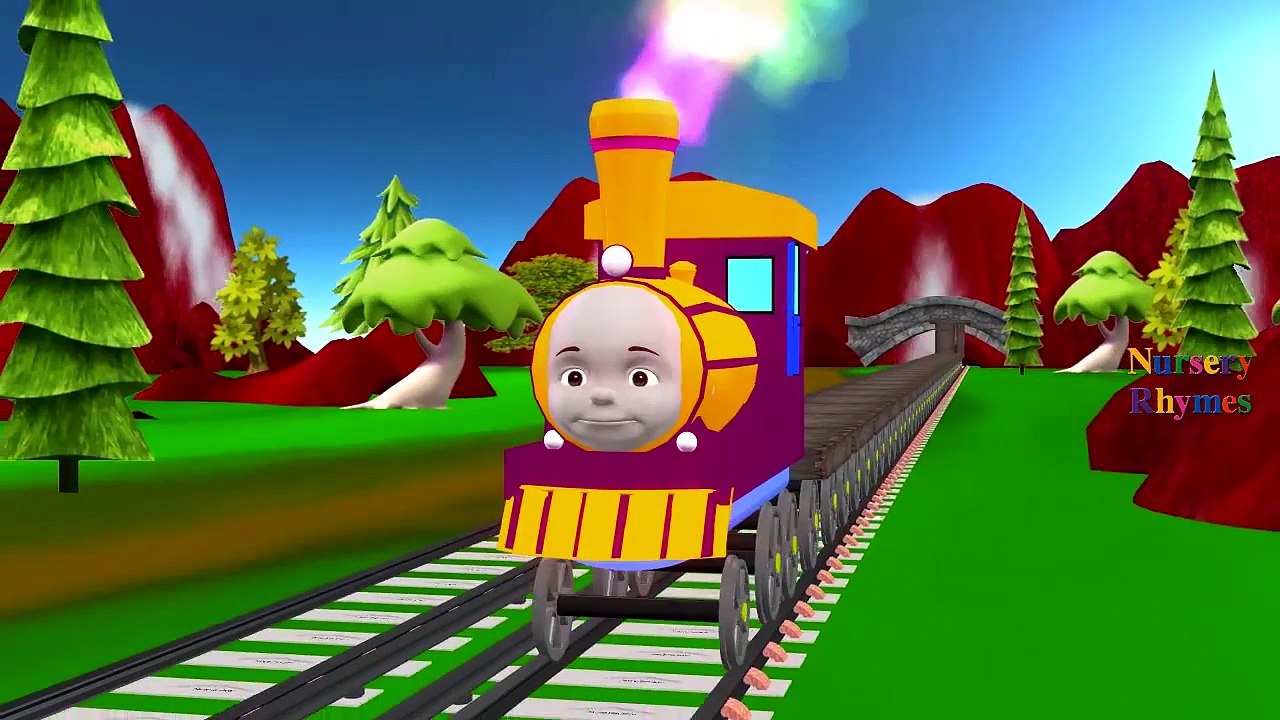 Finger Family Rhymes for Children Thomas And Friends Cartoons | Finger Family Nursery Rhymes