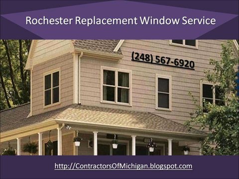 Rochester Replacement Window Service - (248) 567-6920
