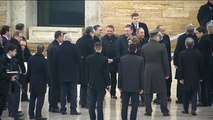 Dışişleri Bakanı Çavuşoğlu, Anıtkabir'i Ziyaret Etti