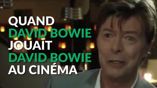 Quand David Bowie jouait David Bowie au cinéma