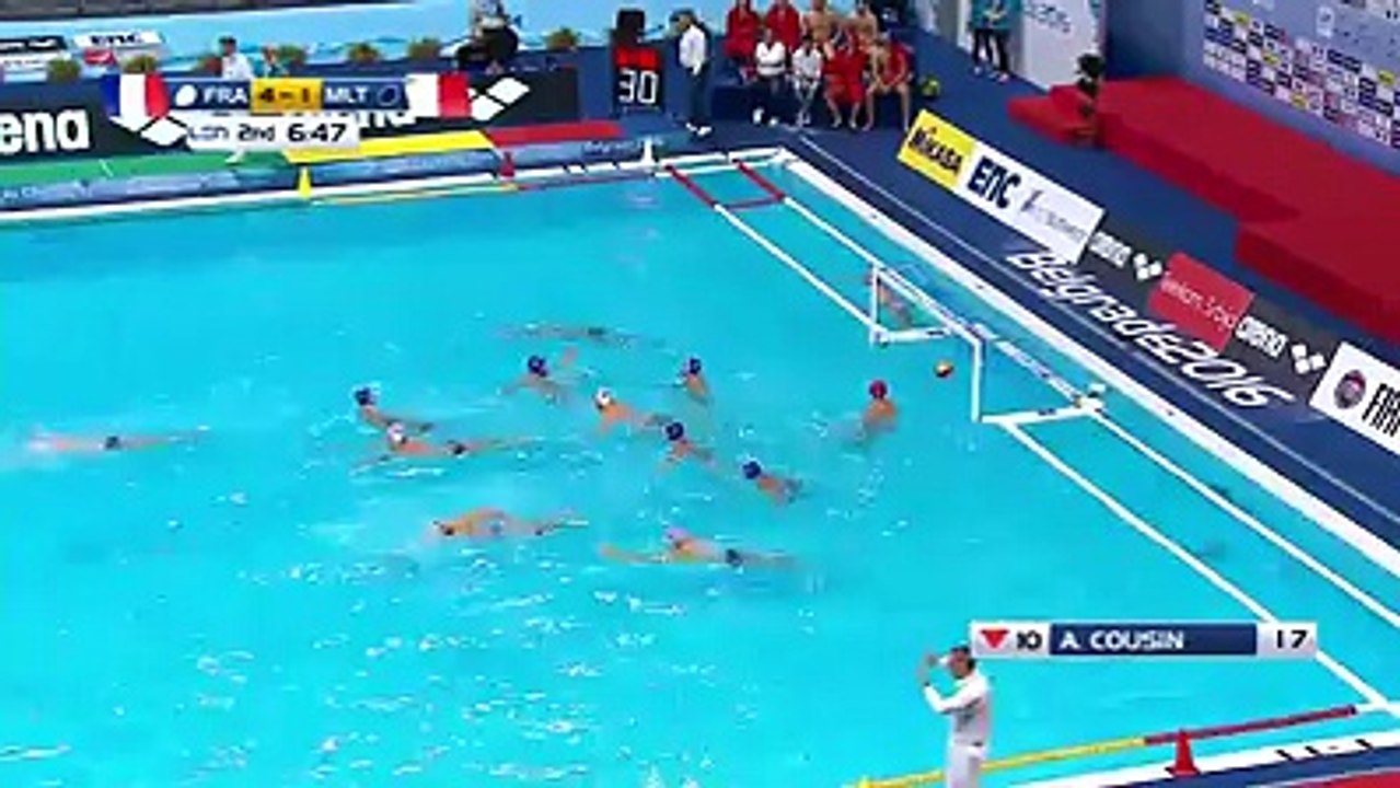 Belgrade: France-Malte : But de Ugo Crousillat