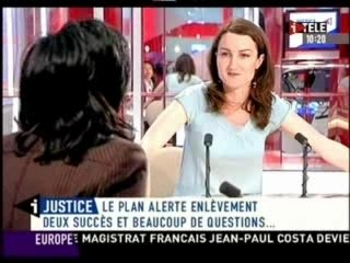 Alerte enlèvement : interview de Nicole GUEDJ sur ITV