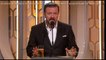Ricky Gervais' best jokes at the Golden Globes