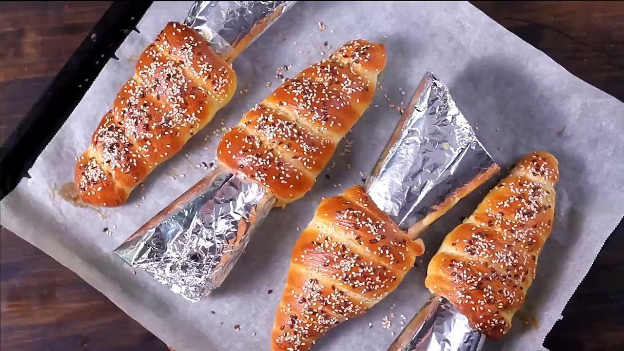 how can you prepare bread cones in home