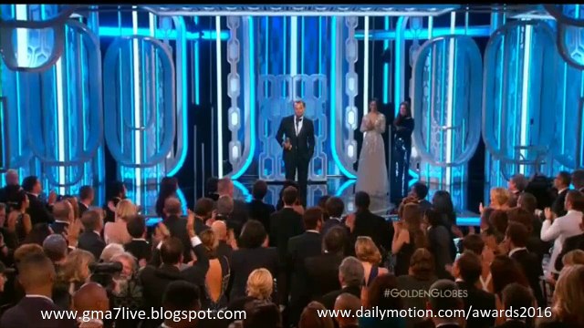 LEONARDO DICAPRIO GANA POR THE REVENANT GOLDEN GLOBES AWARDS