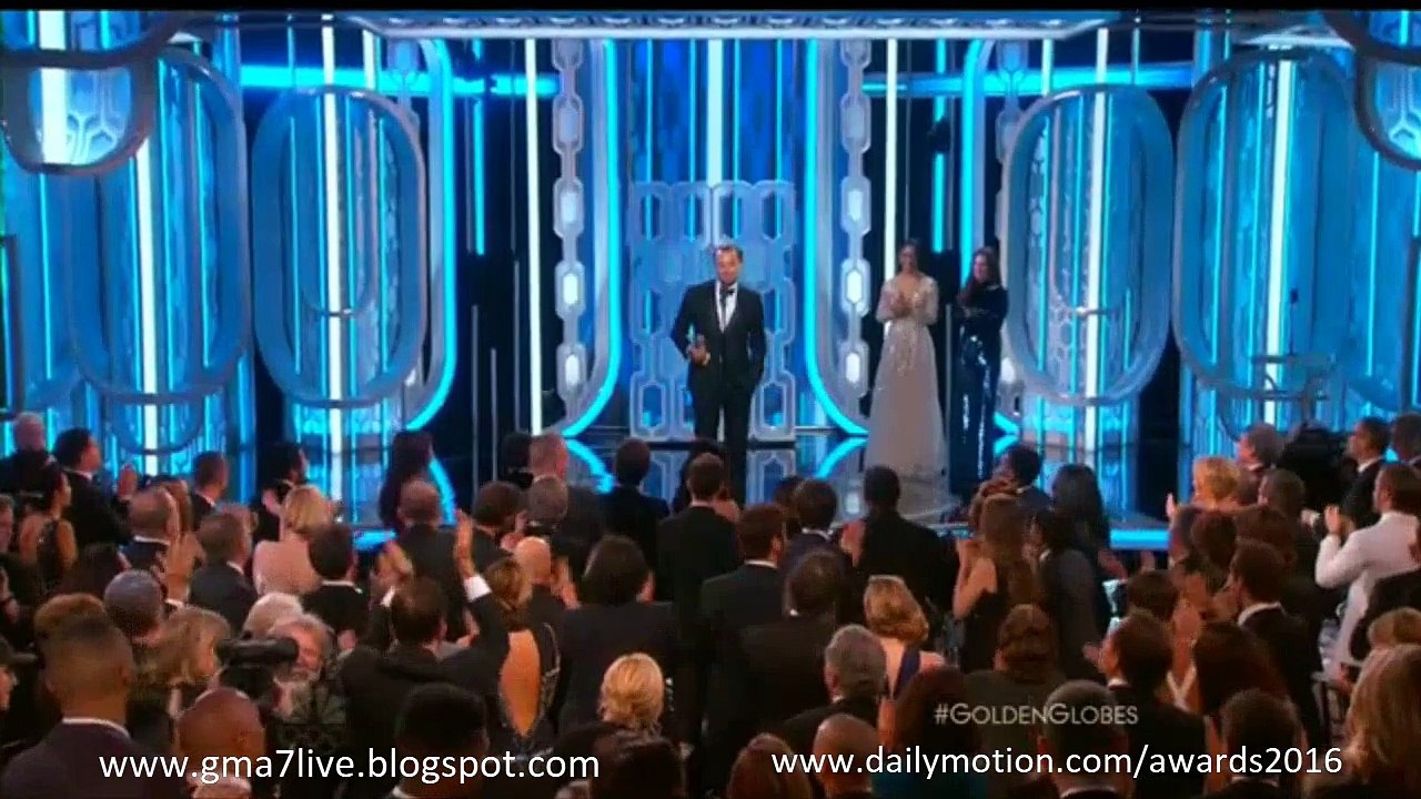 LEONARDO DICAPRIO GANA POR "THE REVENANT"  GOLDEN GLOBES AWARDS