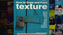 How to Draw and Paint Texture