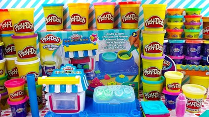 Play Doh Double Dessert Playset Playdough Cupcakes toys
